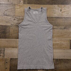 Athleta pure v neck tank top women's extra small gray